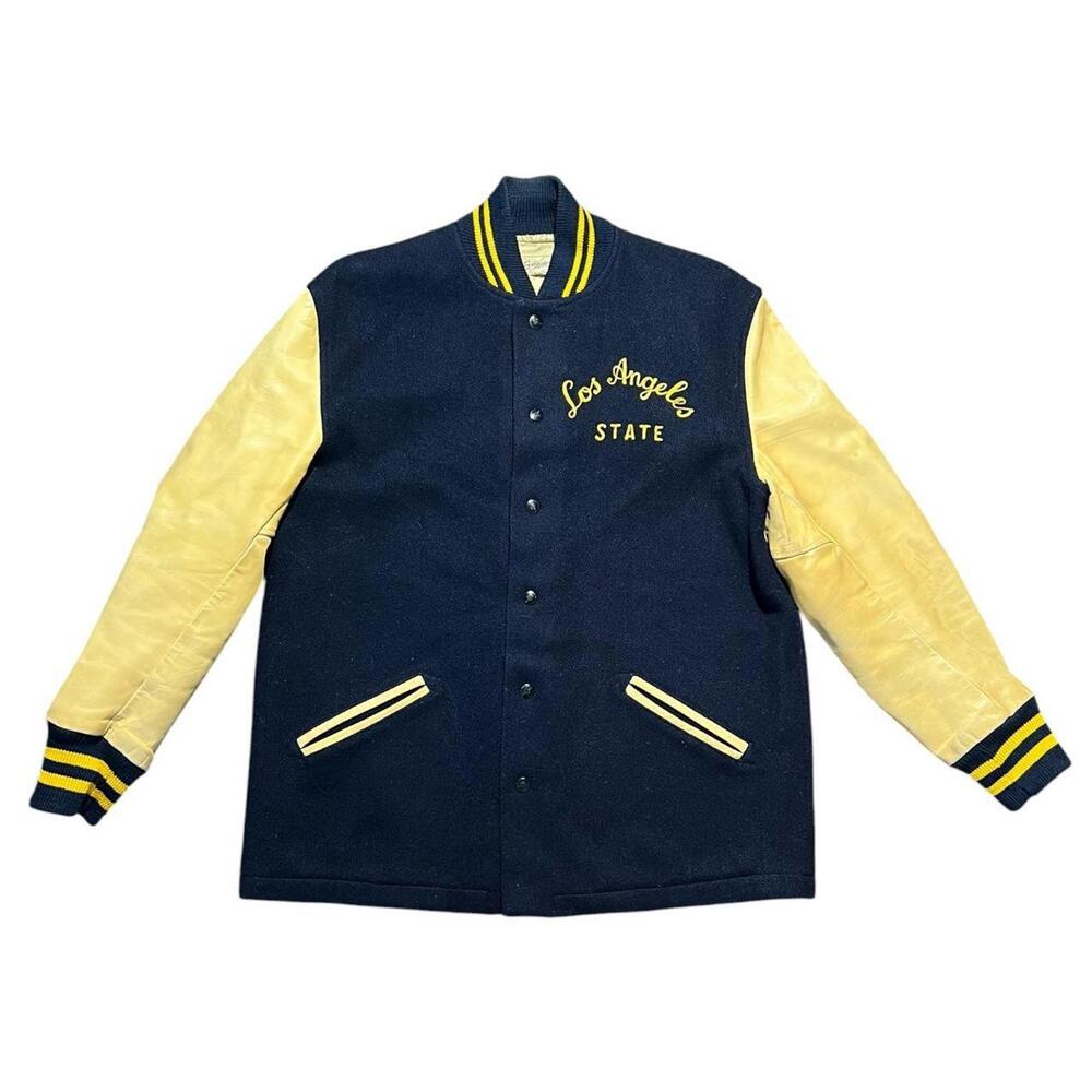 Vintage 50/60s Los Angeles State H.L. Whiting Varsity Jacket